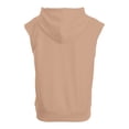 thumbnail image 4 of Kids Sleeveless Hooded Tank Top, Boys Girls Pocket Casual Sleeveless Sweatshirt, 4 of 8