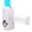 White, variant on Automatic Toothpaste Dispenser Squeezer and Dustproof Toothbrush Holder Wall Mounted 5 Slots Set for Bathroom Organizers 4.3x2.0 Inches / 11x5 cm, White
