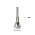 thumbnail image 2 of BESTYASH 3 Pcs Accessoires de Trompette Vis de Positionnement pour Réparations et Entretien, 2 of 7