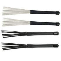 4 Pack Percussion Brushes, Drum Brushes, Snare Drum Brushes, Jazz Drum Brushes, Percussion Drum Brushes