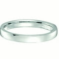 thumbnail image 4 of 14k White Gold Wedding Ring Low Dome Comfort Fit (2mm), 4 of 4