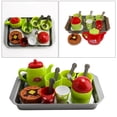 thumbnail image 3 of Tableware Toy Children'S Pretend Play Toys Simulation Dinner Plate Kettle Set Kitchen Pretend Cooking Toys Role Play Kitchen Utensils, 3 of 8