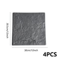 thumbnail image 6 of 4Pcs Stepping Stones, Garden Pavers, Plastic Walkway Tiles, 4 Pack 12x12 Inch Non-Slip Durable Lightweight Textured Surface, for Garden Lawn Yard Pathway and Courtyard Decorative Trail, 6 of 6