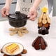thumbnail image 5 of Almohadilla De Planchado De Imitación Un protector térmico de madera con forma de árbol, ideal para decorar mesas y cuencos en Navidad (1 unidad). Rkxzt, 5 of 6