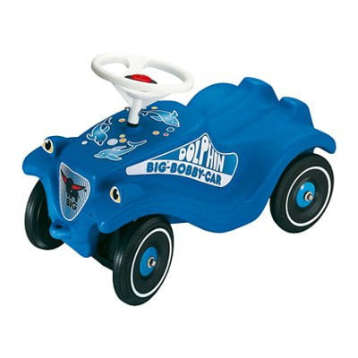 Big Bobby Classic Dolphin Car Riding Push Toy