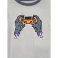thumbnail image 2 of Wonder Nation Boys Halloween Long Sleeve Top and Pants, 2-Piece Sleep Pajama Set, Sizes 4-10, 2 of 3
