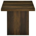 thumbnail image 4 of Coaster Devar 2-piece Square Engineered Wood Coffee Table Set in Dark Pine, 4 of 15