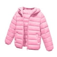 thumbnail image 5 of Purcolt Girls' Winter Puffer Coats Warm Lightweight Packable Quilted Waterproof Jacket Full Zipper Hooded Outerwear, 5 of 9