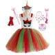 thumbnail image 2 of Vestidos de tutú de unicornio para niñas, disfraz de unicornios con diadema, fiesta de cumpleaños, vestido de tul de princesa, trajes de Cosplay de Halloween para niños, 4-5T Gao Jinjia LED, 2 of 2