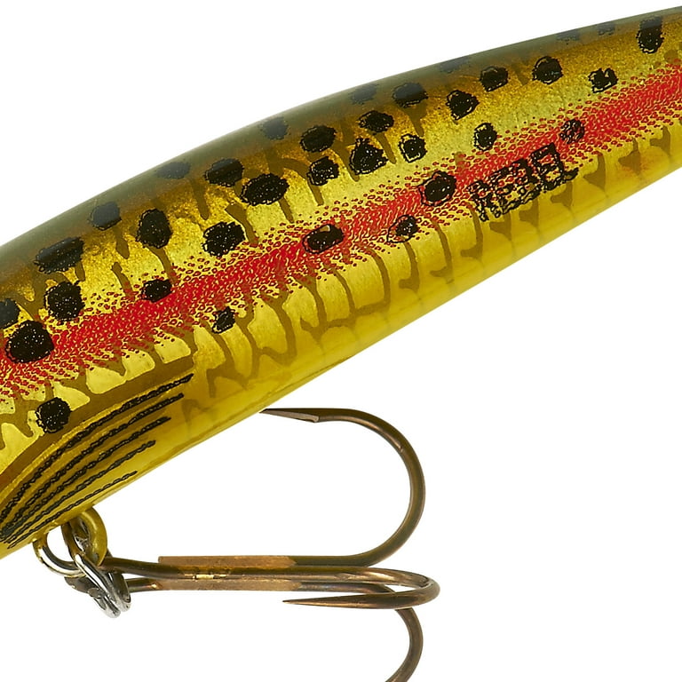 Rebel Track Down Ghost Minnow Slow Sinking Brown Trout 2 1/2 1/8 oz. 