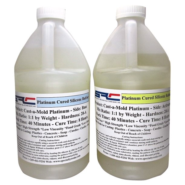 CastaMold Platinum Silicone Rubber (1 Gallon)