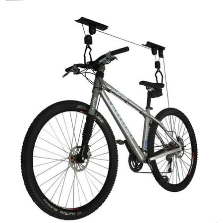 RAD Cycle Products Bike Lift Hoist Garage Mountain Bicycle Hoist 100LB Capacity (2-Pack)