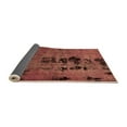 thumbnail image 2 of Ahgly Company Indoor Rectangle Oriental Orange Modern Area Rugs, 3' x 5', 2 of 4