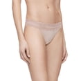 thumbnail image 2 of Calvin Klein Women's Micro with Lace Band Thong Panty, Bare, XL, 2 of 2