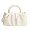 thumbnail image 1 of Bolso de mano para mujer jinwen Bolso de viaje a la moda hombro ligero para mujer blanco, 1 of 8