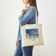 thumbnail image 3 of CafePress - K2 Savage Mountain Tote Bag - Unisex Canvas Tote Bag, Beige, 1-Piece, 3 of 6