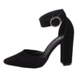 thumbnail image 1 of 669-85 Zapatilla Dama Mujer Negro Tacón 10 cm Cklass 669-85, 1 of 2
