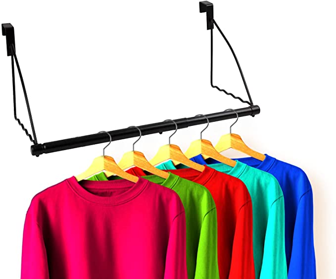 Over The Door Closet Valet Over The Door Clothes Organizer Rack and