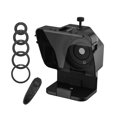 thumbnail image 1 of Portable Smartphone Teleprompter Prompter With Phone Holder Adapter Remote Control For Video Recording Live Interview ,Easy setup, Desktop controlled, 1 of 6