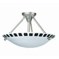 thumbnail image 5 of Meyda Tiffany 109062 Metro Fusion 2 Light 18" Wide Semi-Flush Bowl Ceiling Fixture -, 5 of 7