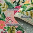 thumbnail image 6 of 2'x10' Floral Runner Rug,Non Slip Washable Boho Hallway Runner Rug with Rubber Backing,Soft Faux Wool Kitchen Runner,Low-Pile Carpet for Bedroom, Entrance, 6 of 7