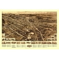 thumbnail image 2 of Fowler 18x14 White Modern Wood Framed Museum Art Print Titled - Goshen New York - Fowler 1922, 2 of 4