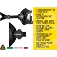 thumbnail image 3 of Kit de máscara y snorkel Cressi Pano 3 Supernova Dry negro, 3 of 8