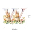 thumbnail image 3 of Fiudx Colgante de Letra Acrílica de Pascua, Corona Decorativa para El Hogar, Diseño de Adorno Colgante, Perfecto para Árbol de Navidad, Chimenea y Recién Nacidos, Regalo Ideal para Familiares y Amigo, 3 of 5