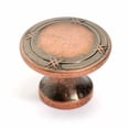 thumbnail image 3 of Dynasty Hardware K-4001-FB Super Saver Ribbon & Reed Cabinet Knob- Flat Black, 3 of 5