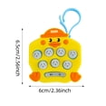 thumbnail image 3 of Klonfd Portable Mini Whack A Mole Game Machine Electronic Interactive For Kids And Family Entertainment, 3 of 6