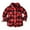 Red, variant on T Shirts for Boy Flannel Jacket Plaid Long Sleeve Lapel Shacket Pockets Coat Boys Clothing,Black,120