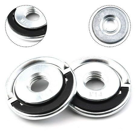 

Flange Locking Nut M14 Thread For Angle Grinder Quick Change Electroplated Zinc