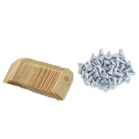 

LYUMO Replacement Robotic Mower Blades 45pcs Robot Mower Blades Replacement Golden Stainless Steel Garden Mowing Blade For