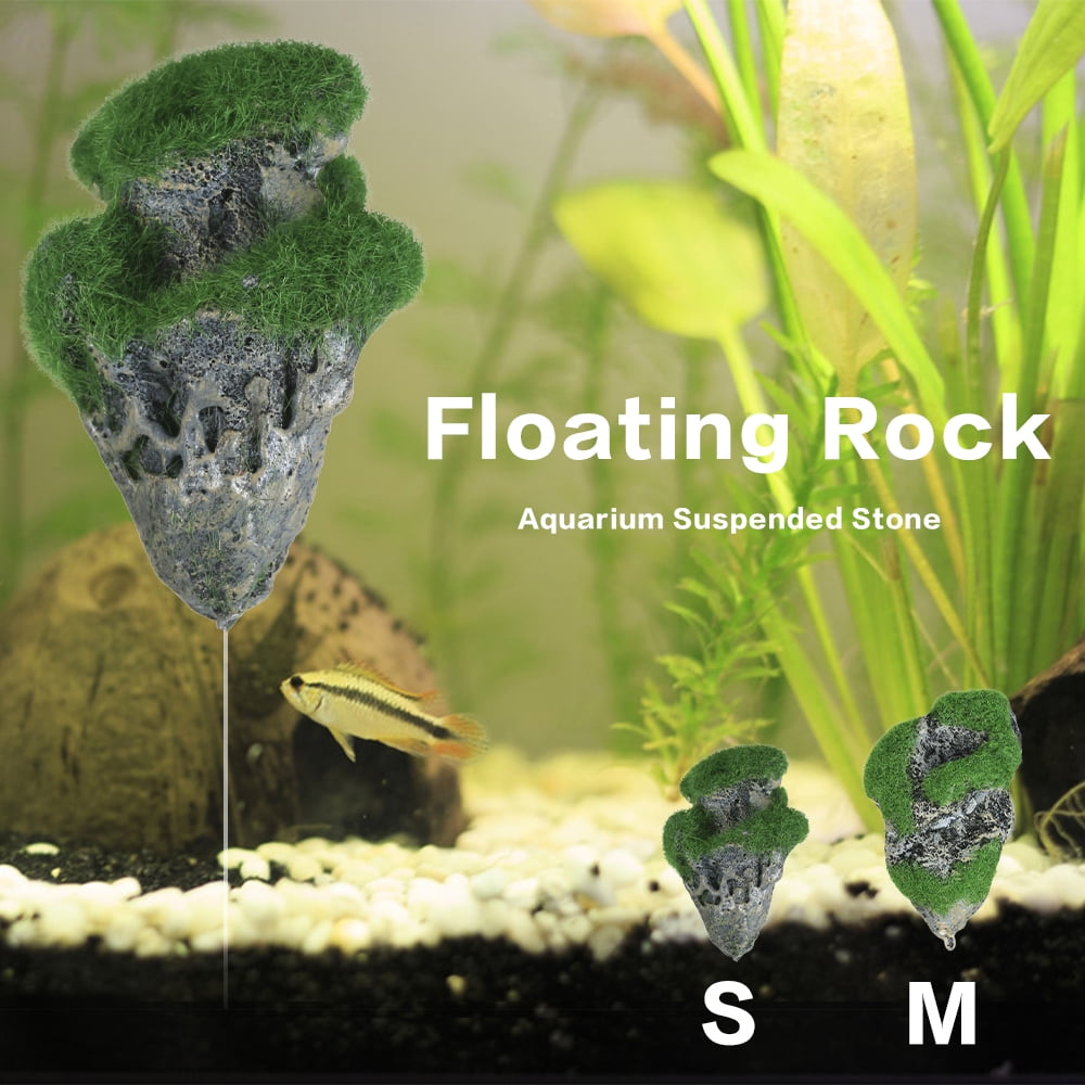 Artificial Rock Aquarium Suspended Landscape Stone Pumice Fish Tank
