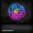 thumbnail image 3 of Glowneon Take It Easy Neon Sign, Take It Easy Led Sign, Take It Easy Led Light, 3 of 4
