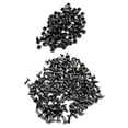 thumbnail image 1 of Remaches de Doble Tapa Sunnimix para Bolsos y Zapatos 6x10mm Gris y Negro 100 Juegos, 1 of 8