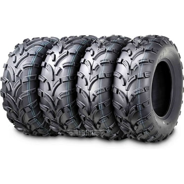 Wanda ATV/UTV Tires 25x8-12 Front & 25x10-12 Rear /6PR P373, Set 4