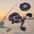 thumbnail image 3 of Carrete de pesca Baitcasting 17+1BB, fundición de metal anticorrosivo y resistente al desgaste Mano derecha, 3 of 7