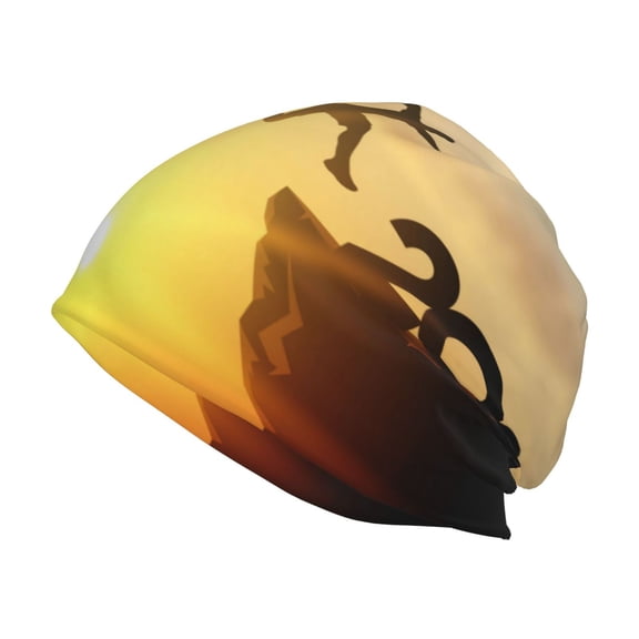 KLL Welcome Merry Christmas In 2025 Winter Fall Beanie Knit Hats for Men & Women - Warm & Soft Stylish Toboggan Caps for Cold Weather