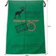 thumbnail image 2 of Saco de Papá Noel Verde - Reno de Navidad Oficina de Correos Saco de Bolsa de Regalo con Cuerda Excelente Rendimiento ER014310WZ, 2 of 5