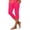 Hot Pink, variant on Minjewel Capri Pants for Women - Casual Stretch High Waist Abdominal Yoga Pants Soft Compression - Workout Base 7/8 Length Bottoms,Army Green L