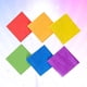 thumbnail image 2 of 120pcs servilletas de colores tejidos faciales simples toallas de papel creativas para la tienda de banquetes de fiesta, 2 of 7