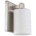 thumbnail image 2 of Woodbridge Lighting Salina 1 Light Steel Bath/Wall Sconce in Satin Nickel, 2 of 3