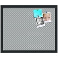thumbnail image 2 of PinPix 22x18 Custom Cork Bulletin Board Grey Chain Poster Board Has a Fabric Style Canvas Finish, Framed in Grey Chain, by ArtToFrames (PinPix-570), 2 of 6