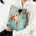 thumbnail image 6 of Spotted Dog Inserts with Chair Pillow Covers - Set of 2, Unique Patterns, Various Sizes 16x16, 18x18, 20x20 Inches for Home Decor and Special Occasions, 6 of 6