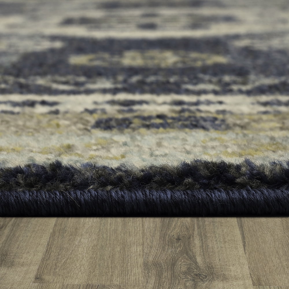 Mohawk Home Rosebery Indoor Southwestern Runner Rug, Blue, 1'11" x 10'