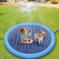 thumbnail image 4 of Almohadilla inflable para refrigeración de mascotas, 170 cm, color azul, 4 of 4