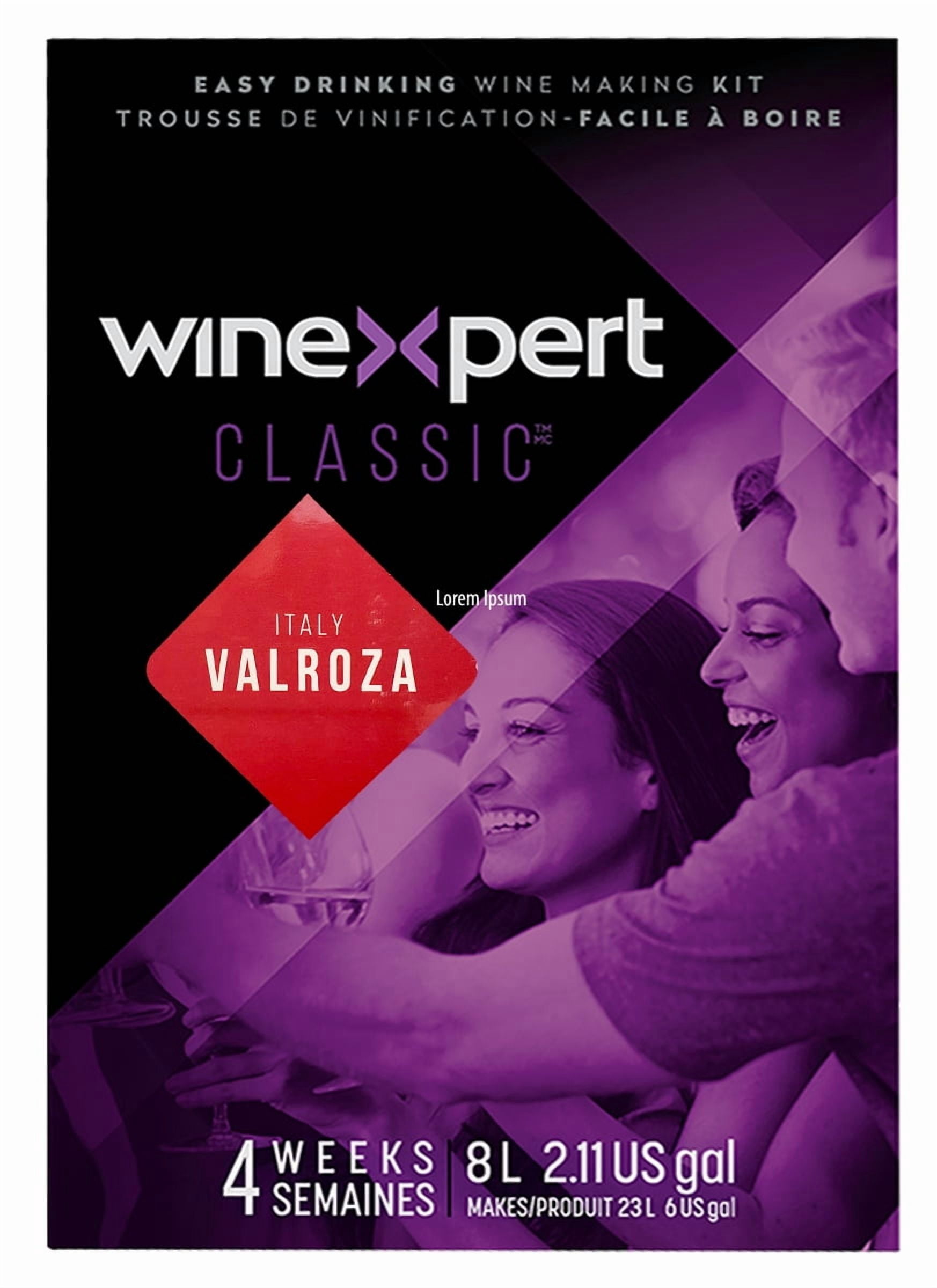 Classic Italian Valroza Wine Ingredient Kit