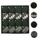 thumbnail image 2 of 16 Pcs Velvet Christmas Balls Flocked Christmas Tree Ornaments Plastic Balls Xmas Decorative Hanging Ornaments Christmas Tree Decoration, 2 of 5