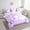 Purple, variant on Erosebridal Unicorn Stars Bedding Sets Twin Size,Geometric Stripes Comforter Sets with Sheets,Dreamy Princess Bed in a Bag Twin size,Super Cozy Cartoon Room Decor,Reversible,7-Piece